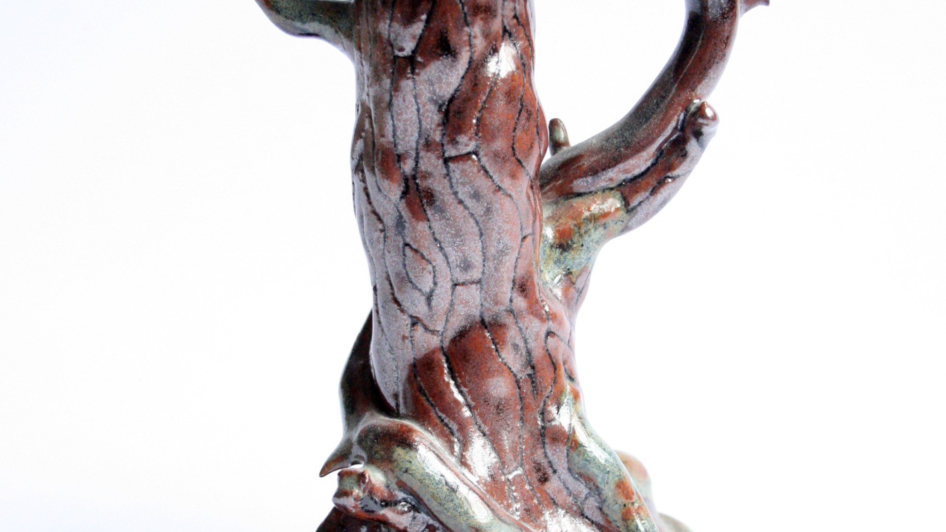 Dragon on Tree Sculpture