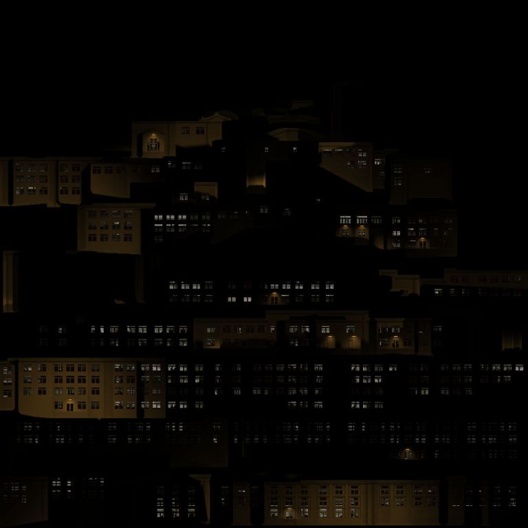 Dana Point Sea Bluffs Condos Night Texture