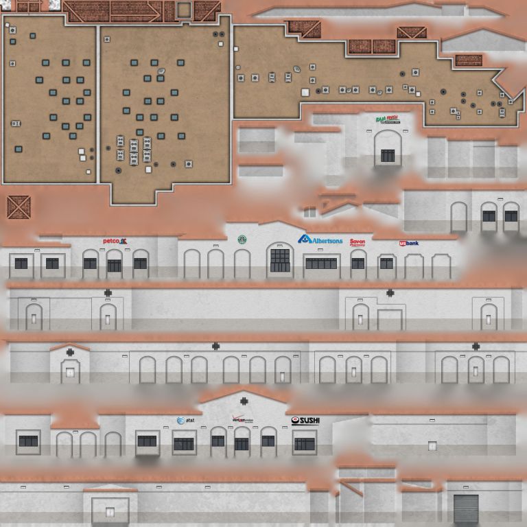 San Clemente Albertsons Day Texture